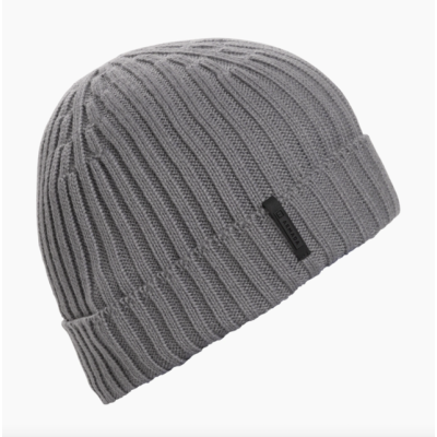 Merino Wool Beanie  GREY