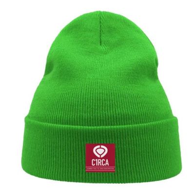 FLAG WILD BEANIE GREEN FLUO