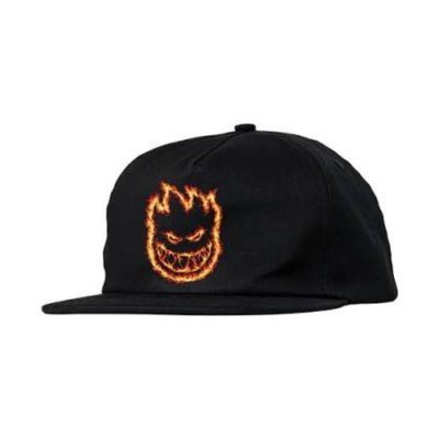SPITFIRE CHARRED REMAINS SNAPBACK BLACK