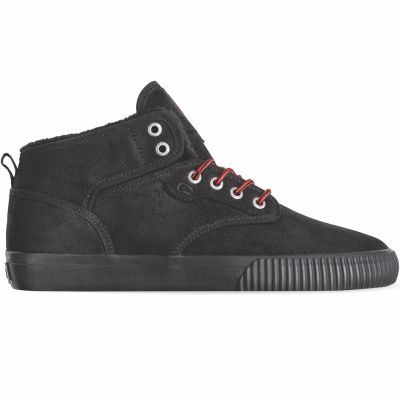 MOTLEY MID BLACK/RED/FUR