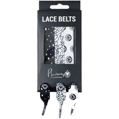 PH lace belts | Blk/Wht Pattern